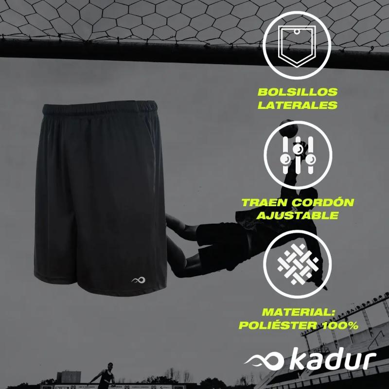 Short Deportivo Kadur X2 Bolsillos