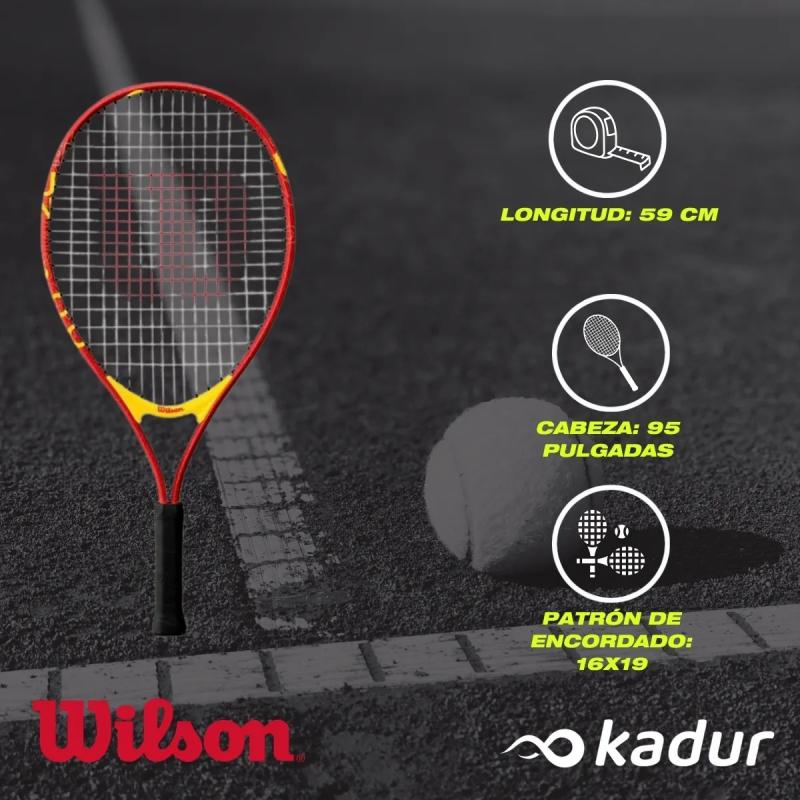 Raqueta Tenis Wilson US Open 23 Junior