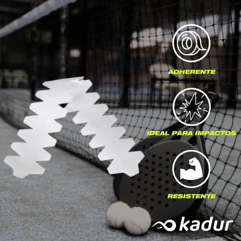 Paleta Padel Kadur Slice Protector Funda Tubo X3 Pelotas Combo