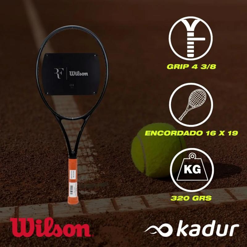 Raqueta Tenis Wilson Federer RF 01 Pro FRM 3