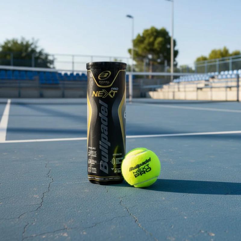 Tubo Bullpadel Next Pro Padel Pelotas X3 Unidades