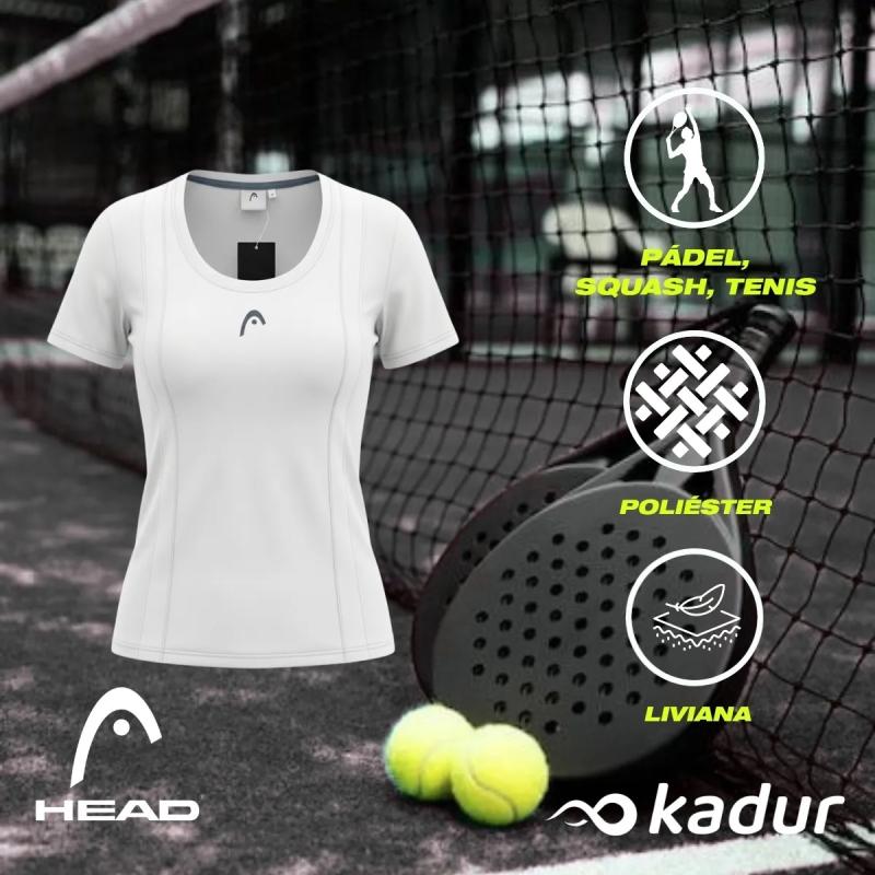 Remera Deportiva Mujer Head Club 25