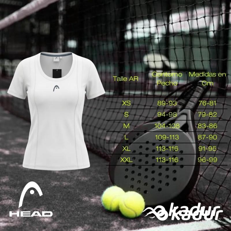 Remera Deportiva Mujer Head Club 25