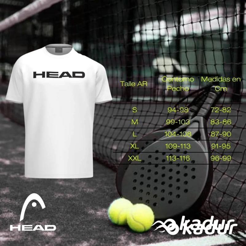 Remera Hombre Head Club 25 Tech