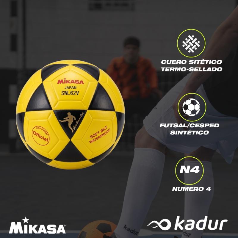 Pelota Futsal N4 Mikasa Futbol Sala Termosellada