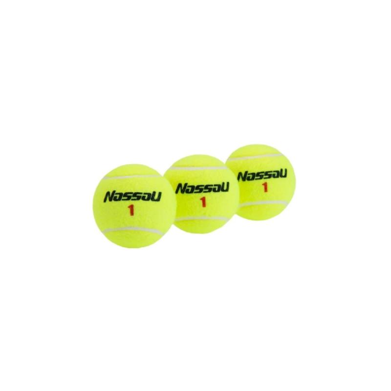 Tubo Pelotas Tenis Nassau Tournament Profesional X3u