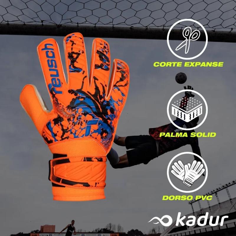 Guantes Arquero Reusch Attrakt Basic Solid Adulto