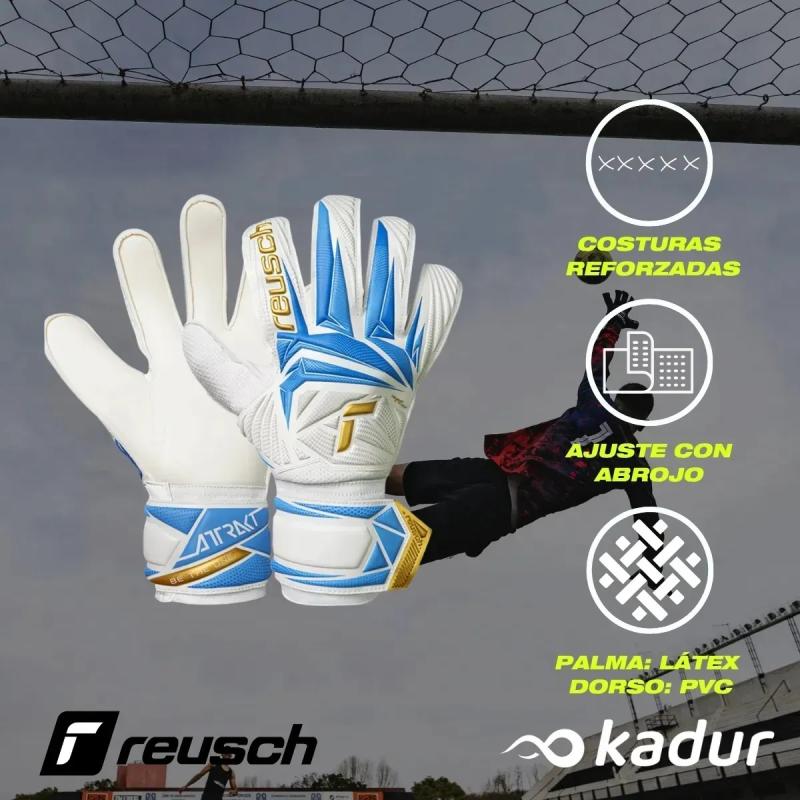 Guantes Arquero Reusch Attrakt Solid Junior 2026