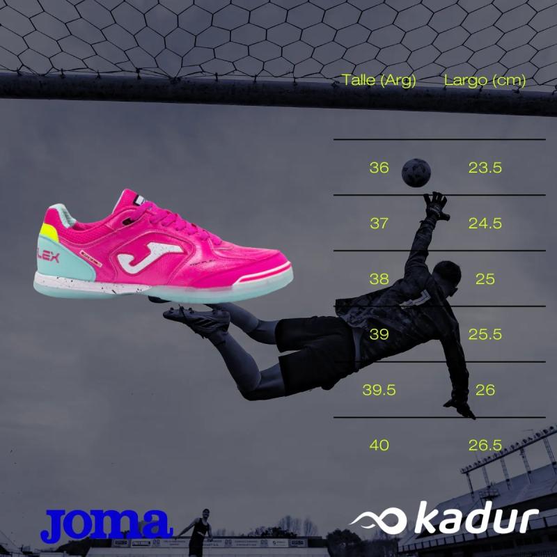 Botines Futbol Joma Top Flex Turf Mujer