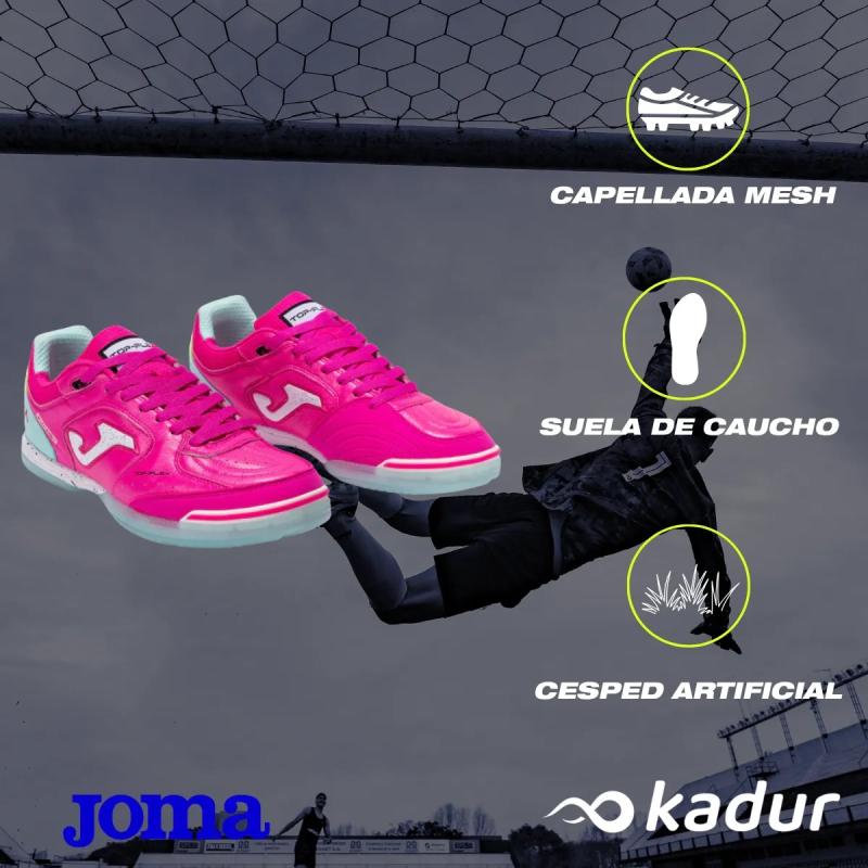 Botines Futbol Joma Top Flex Turf Mujer