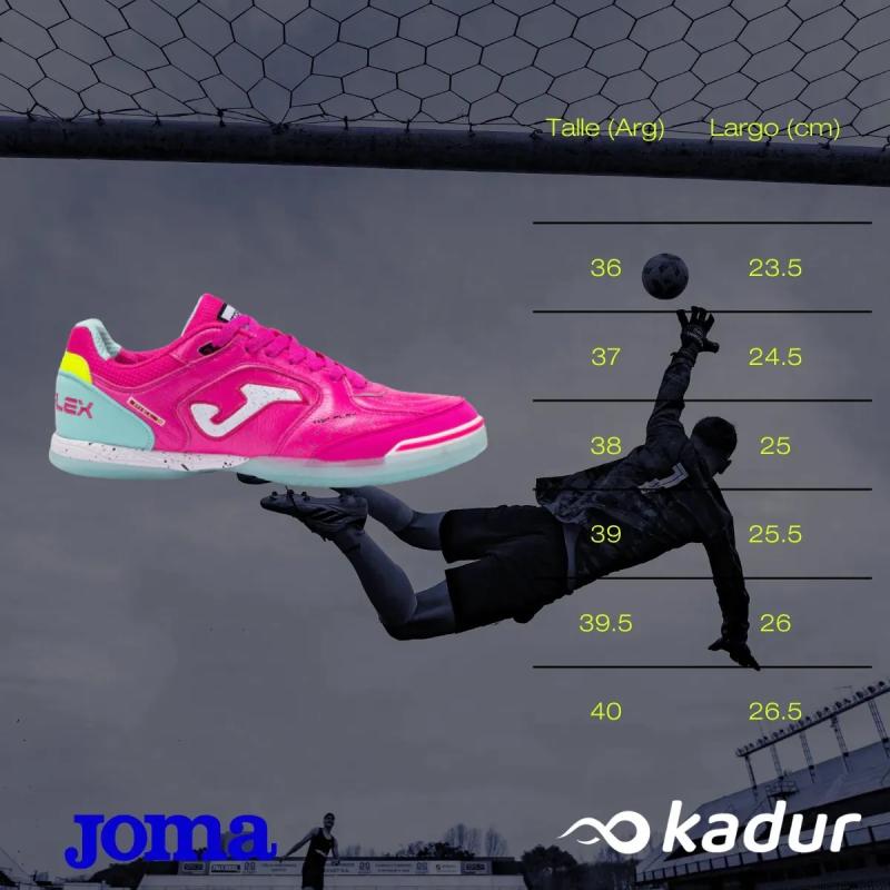Botines Futbol Joma Top Flex 2510 Mujer