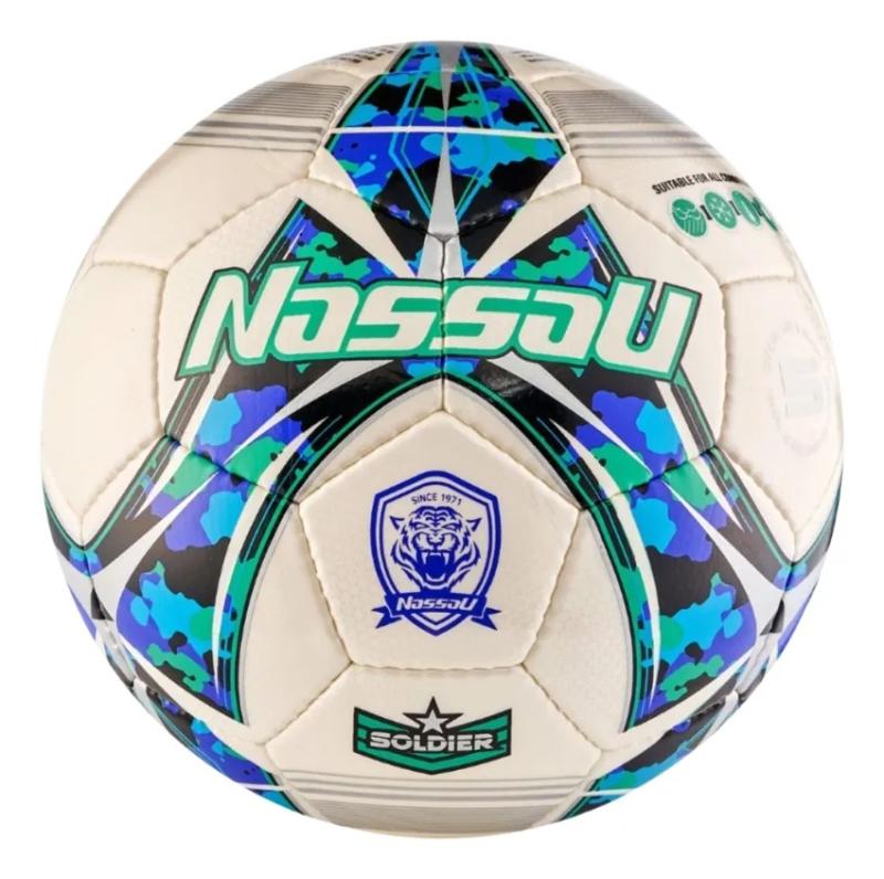 Pelota Futbol Nassau Soldier N°5 Cesped