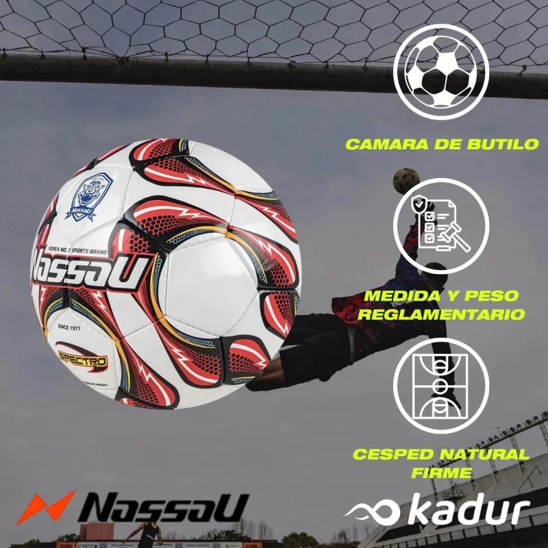 Pelota Futbol Nassau Spectro N°5