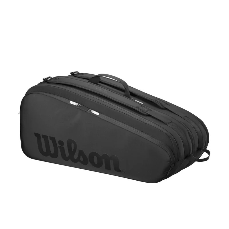 Bolso Tenis Raquetero Wilson Noir Tour Porta 12 Raquetas