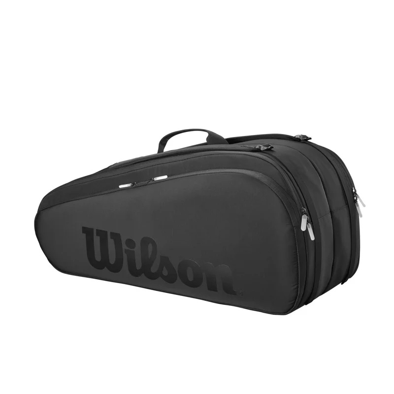 Bolso Tenis Raquetero Wilson Noir Tour Porta 12 Raquetas