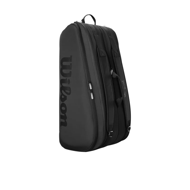 Bolso Tenis Raquetero Wilson Noir Tour Porta 12 Raquetas