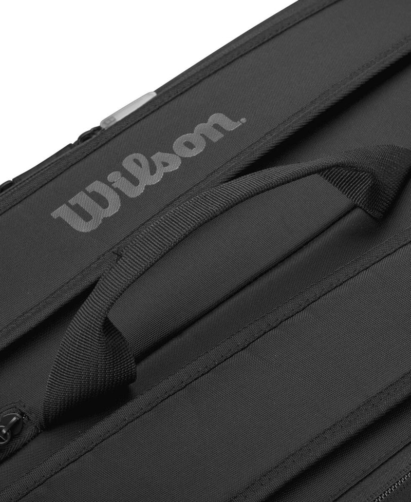 Bolso Tenis Raquetero Wilson Noir Tour Porta 12 Raquetas