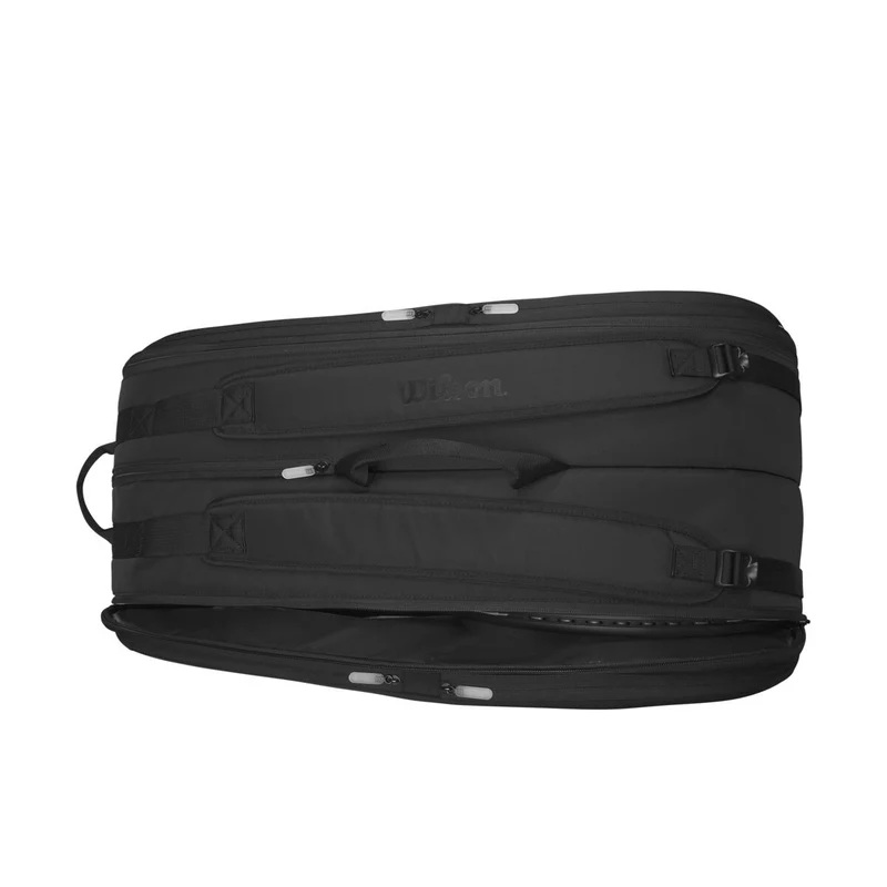 Bolso Tenis Raquetero Wilson Noir Tour Porta 12 Raquetas
