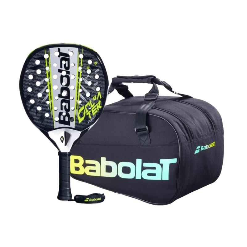 Paleta Babolat Counter Veron 2.6 + Bolso Court S Kit Padel