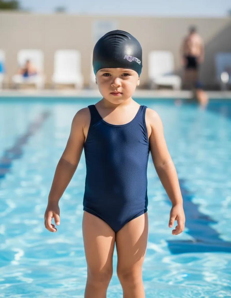 Gorro Natación Silicona Aquatech Infantil