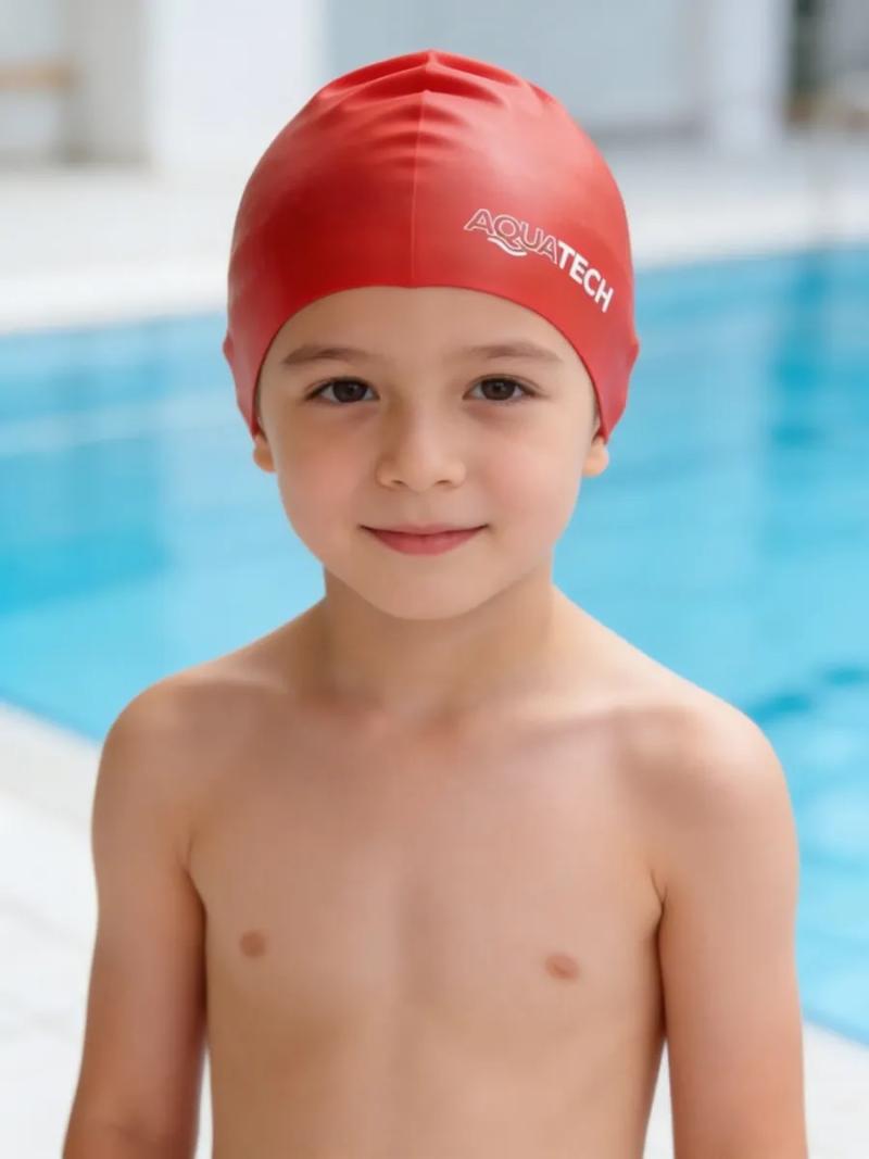 Gorro Natación Silicona Aquatech Infantil