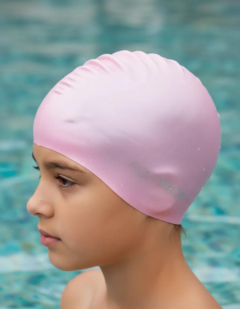 Gorro Natación Silicona Aquatech Infantil