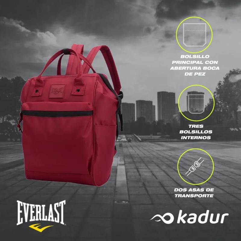 Mochila Everlast Boca de Pez Urbana