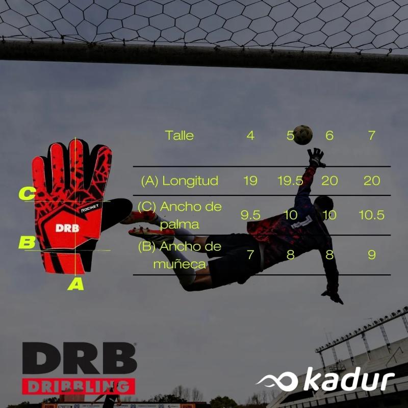 Guantes Arquero DRB Rocket Infantil