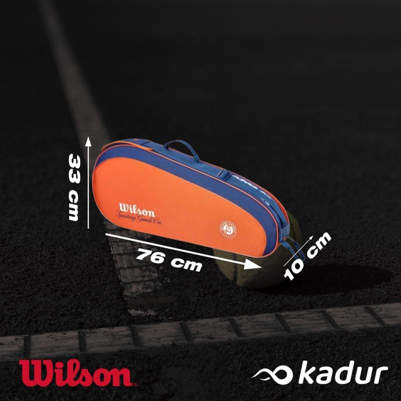 Bolso Raquetero Wilson Roland Garros Team 3 Pk