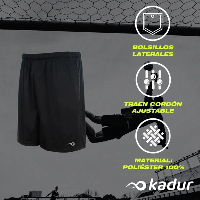 Short Deportivo Kadur Con Bolsillos