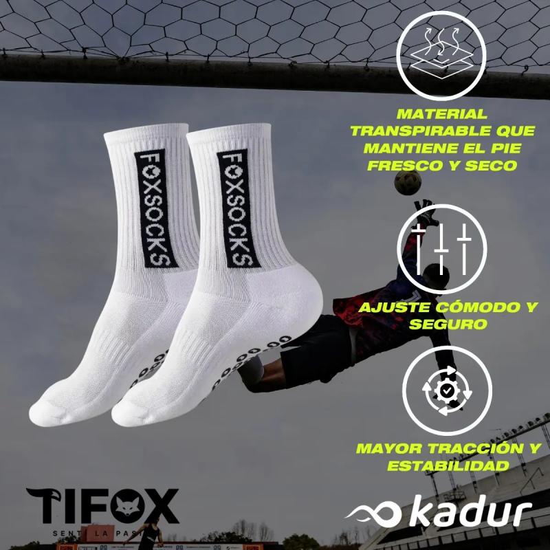 Medias Deportivas Antideslizantes Tifox 3/4