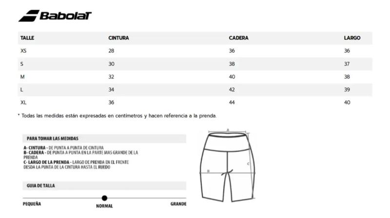 Calza Corta Babolat Aero II Mujer