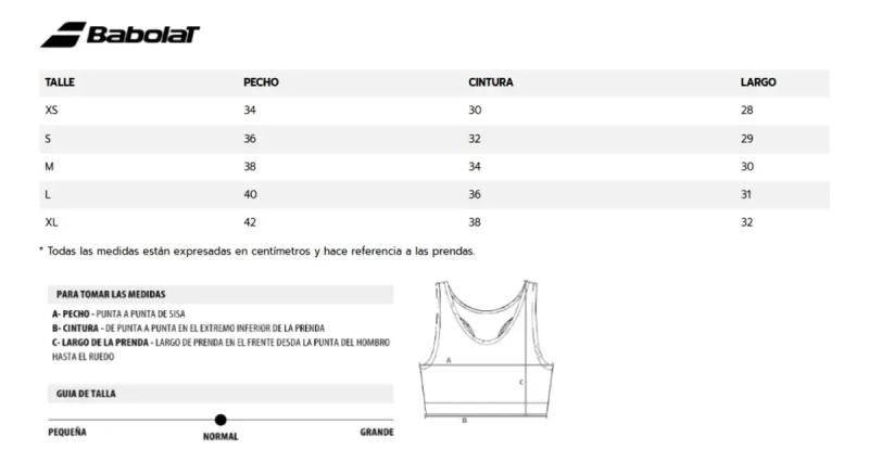 Top Deportivo Babolat Aero Woman II