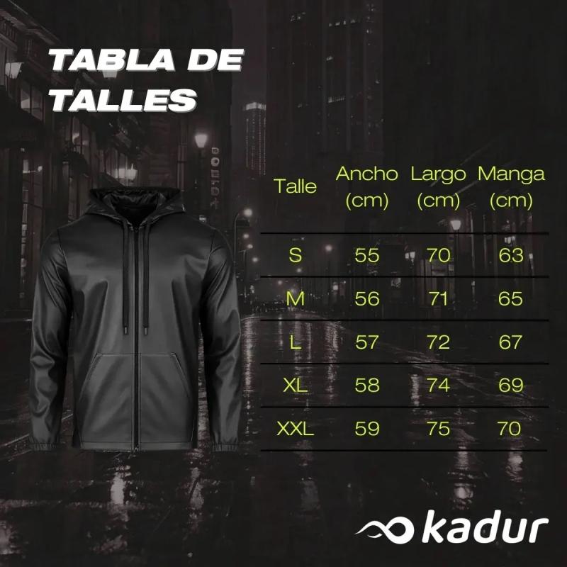 Campera Rompevientos Impermeable Kadur