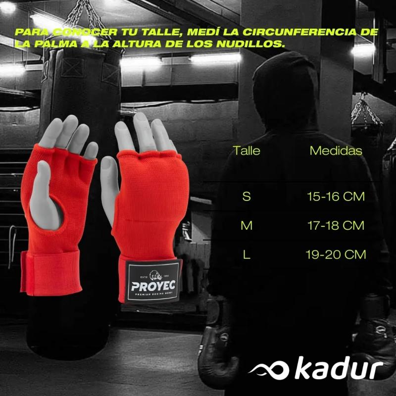 Guantes Vendas Proyec Elastizados