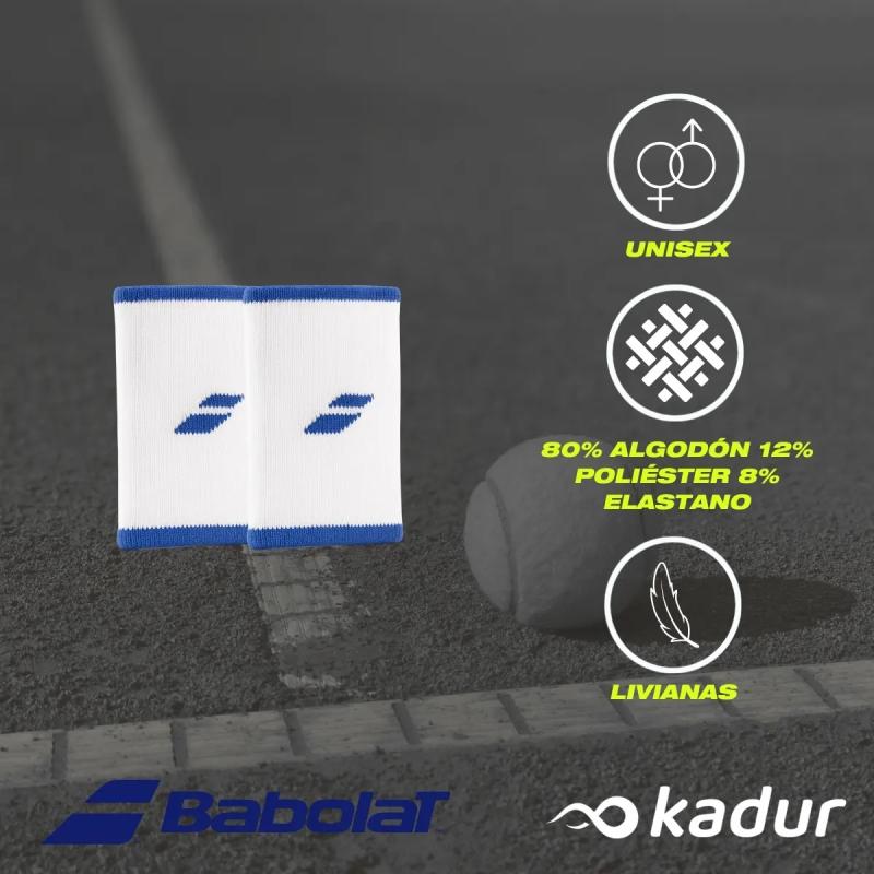 Muñequera Tenis Babolat Play Jumbo Stripes