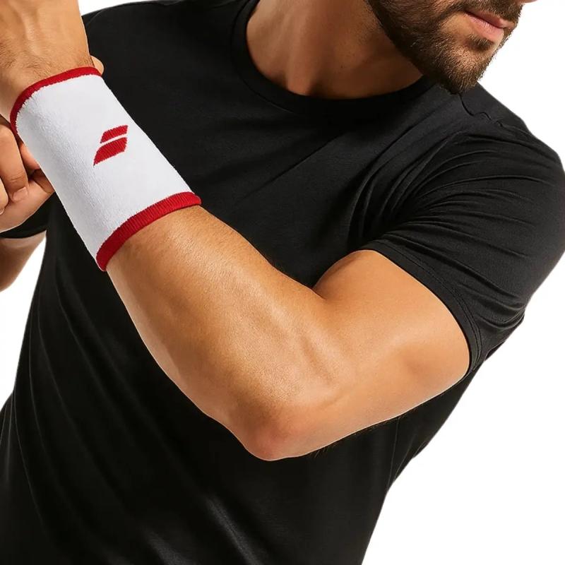 Muñequera Tenis Babolat Play Jumbo Stripes