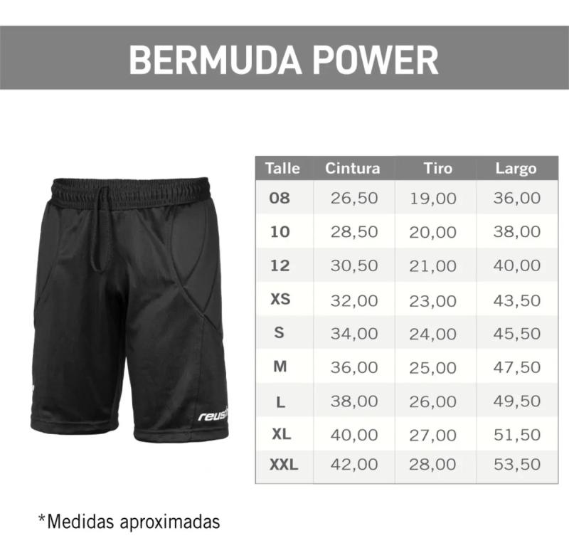 Bermuda Reusch Infantil Power Con Protección