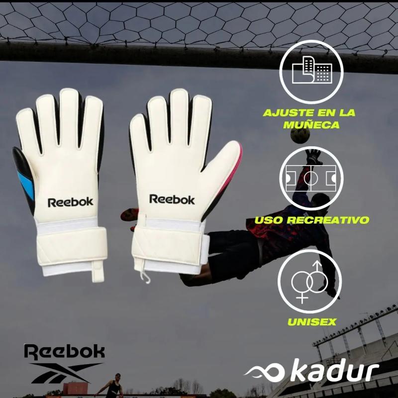 Combo Pelota Reebok Z-Go N°5 + Guantes Arquero Reebok Z-Go