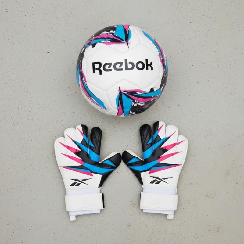 Combo Pelota Reebok Z-Go N°5 + Guantes Arquero Reebok Z-Go