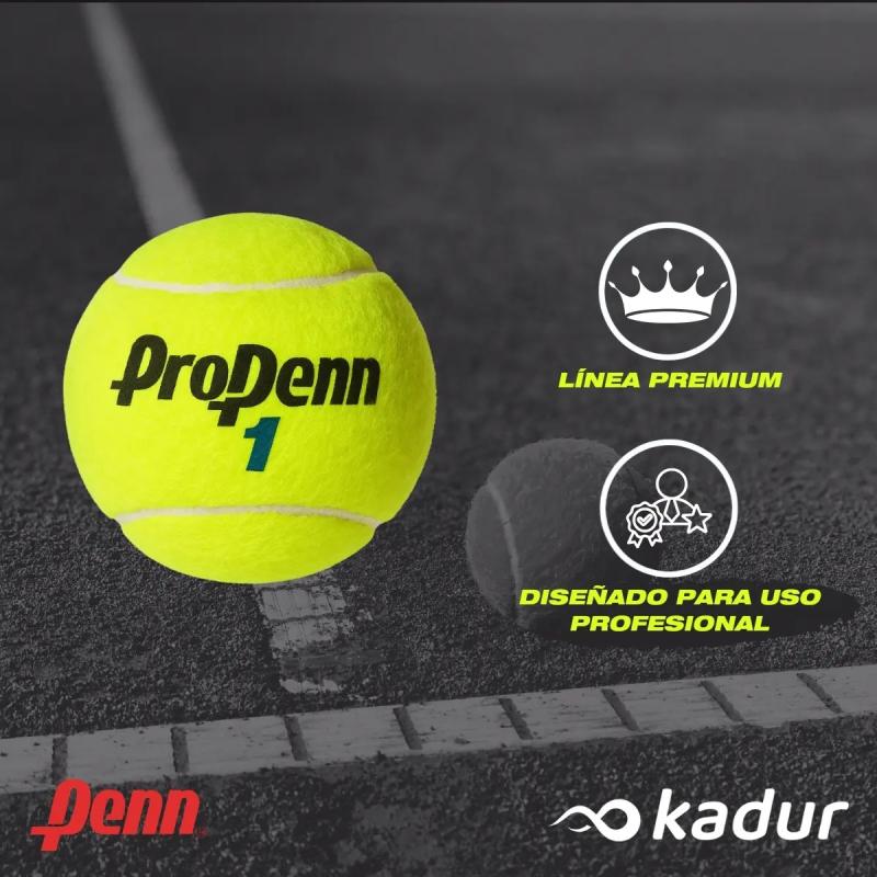 Pelota Tenis Penn Tournament Pro x1 Unidad