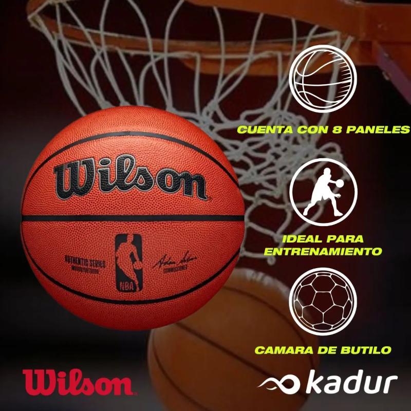 Pelota Basquet Wilson Authentic Indoor N°5