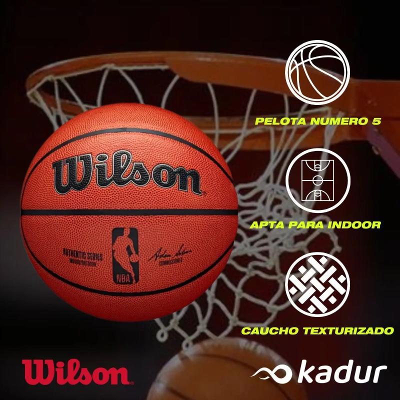 Pelota Basquet Wilson Authentic Indoor N°5