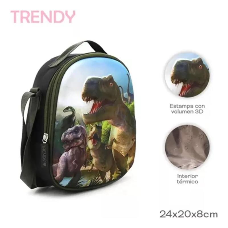 Lunchera Trendy Dinosaurios Escolar