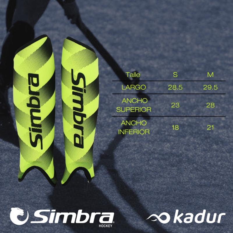 Canilleras Hockey Simbra Plot 2.0 Anatomicas Proteccion