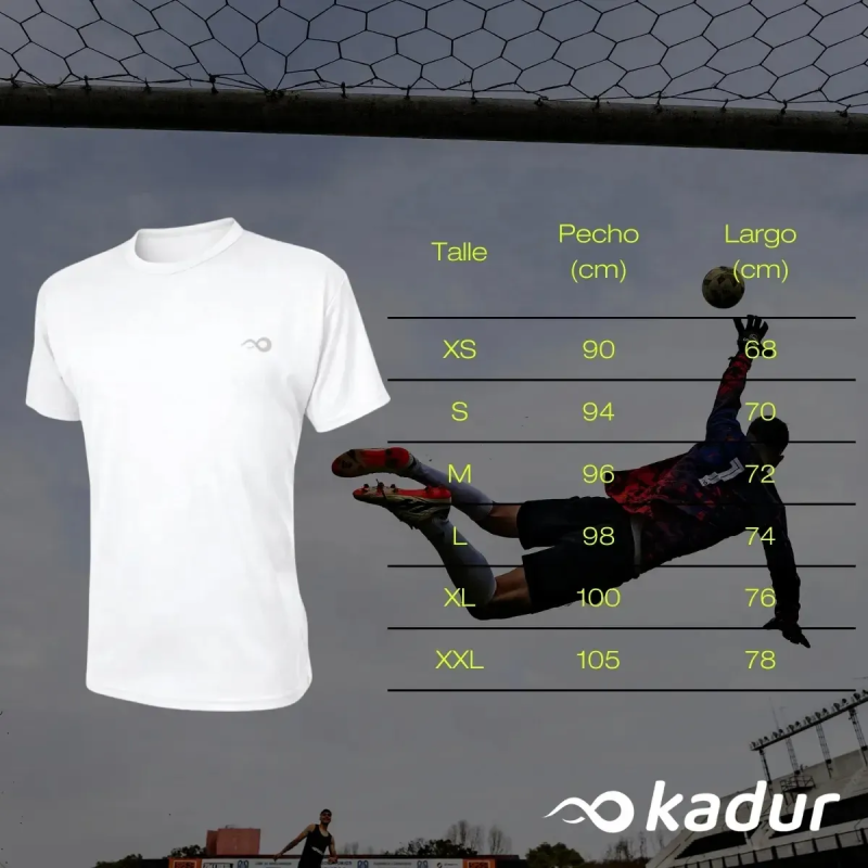Remera Deportiva Kadur Hombre