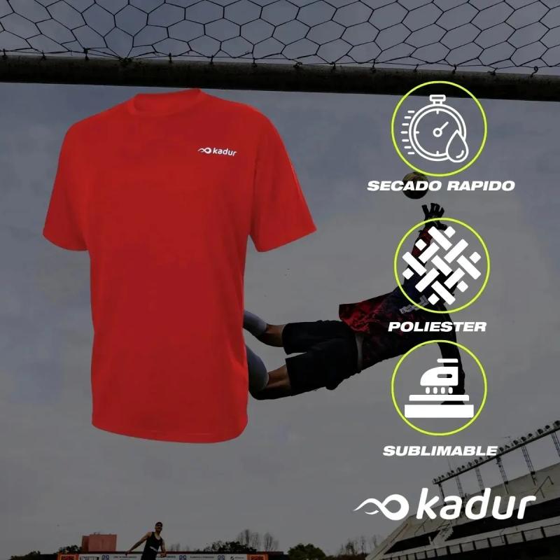 Remera Deportiva Kadur Hombre