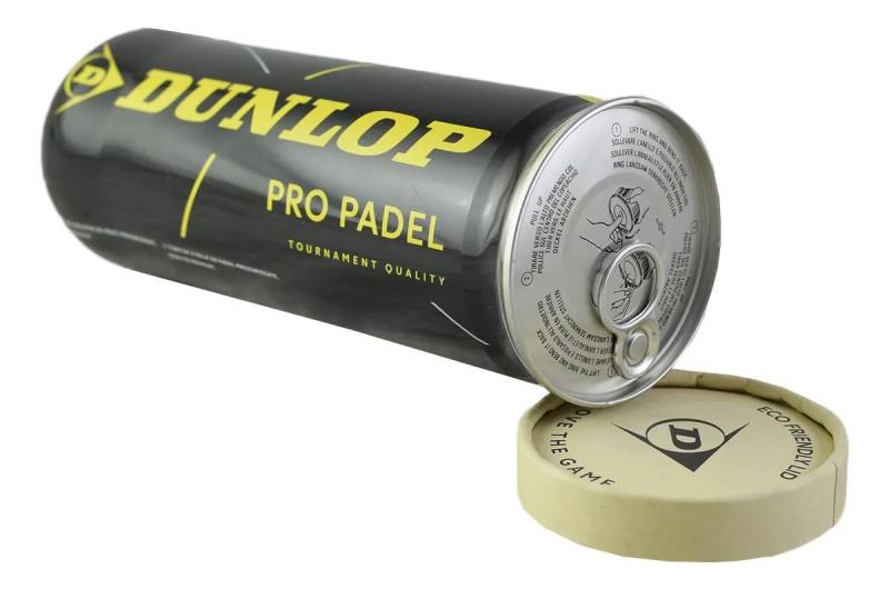 Tubo Pelotas Padel Dunlop Pro Padel