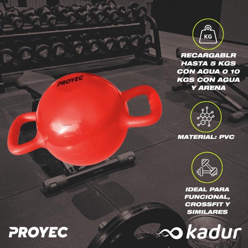 Pesa Rusa Recargable De 5 a 10 Kg
