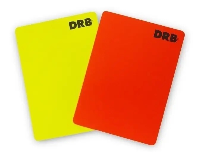 Tarjetas Arbitro DRB